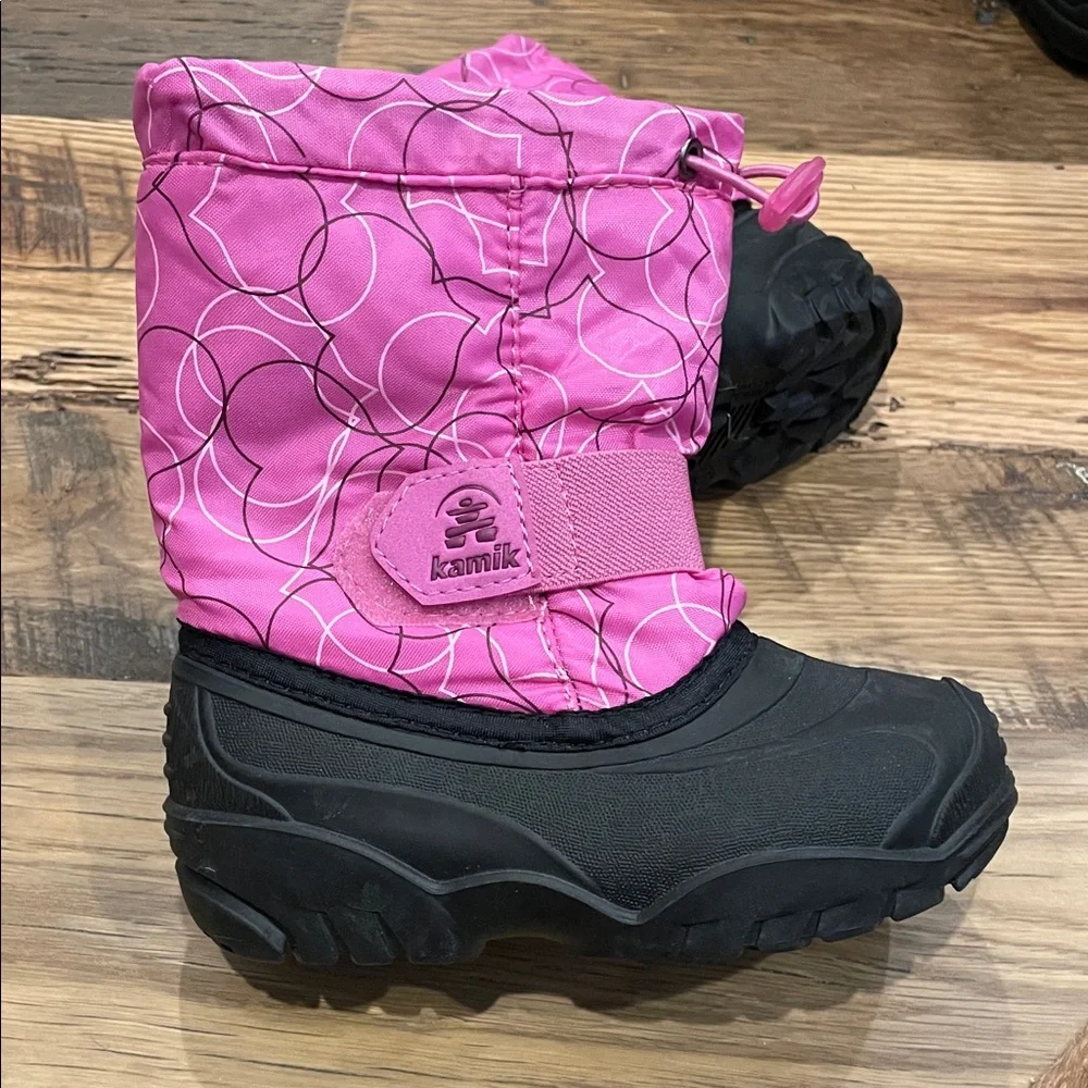 Kamik winter snow boots girl 10